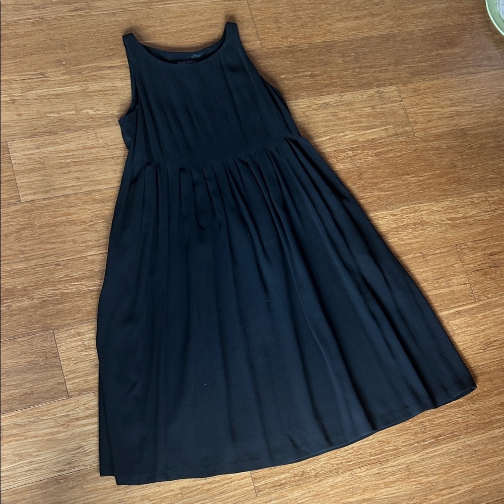 Anne Klein Classic Black Midi Dress